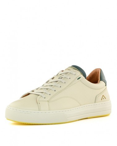 Scarpa Ambitious 11218-6923am bianco verde-frontale